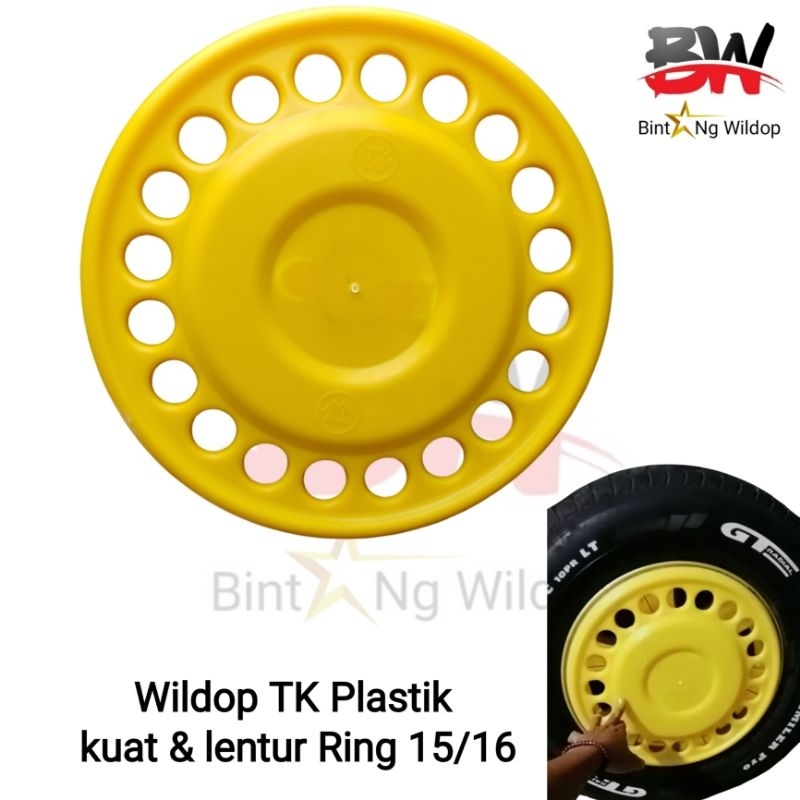 Cover velg truck sport wheel dop roda desain ondol Lubang 20 sport ring 15/16 terbaru Plastik TK