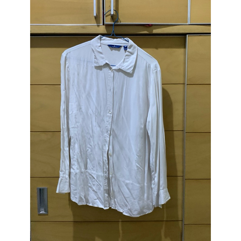 kemeja putih polos tom tailor