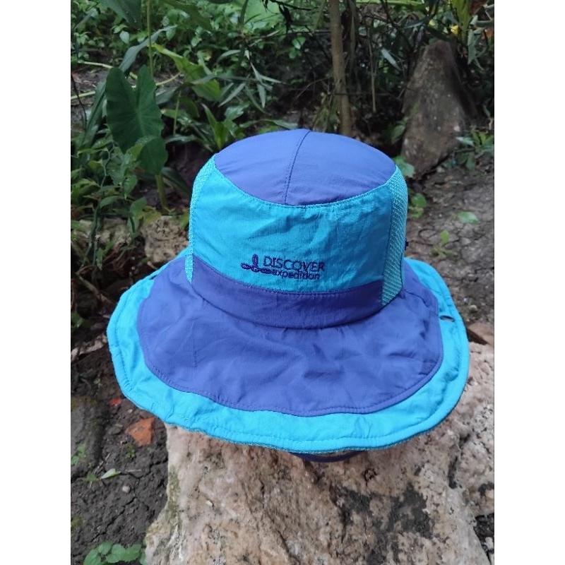topi rimba discovery topi hiking dewasa topi outdoor
