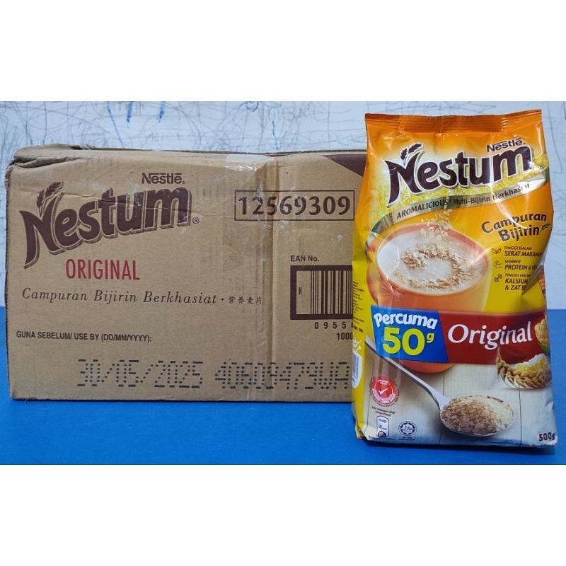 

NESTUM CEREAL ORIGINAL NESTLE MALAYSIA PERKARTON 12 X 500GRAM