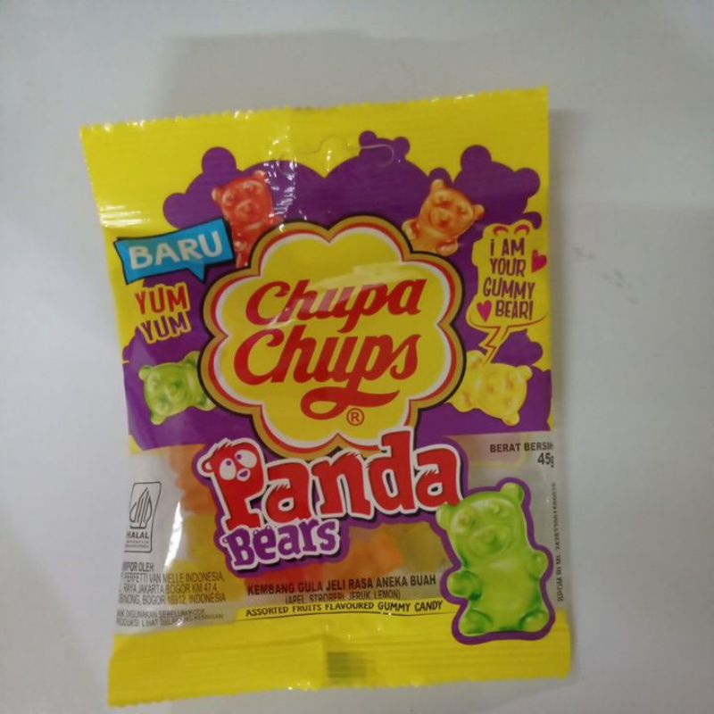 

CHUPA CHUPS PANDA BEARS 45GR