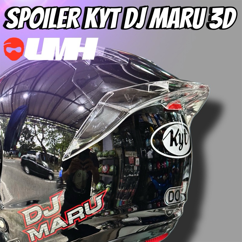 SPOILER 3D KYT DJ MARU KEREN