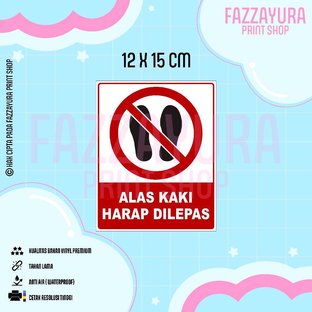 

STICKER ALAS KAKI HARAP DILEPAS 12 X 15 CM