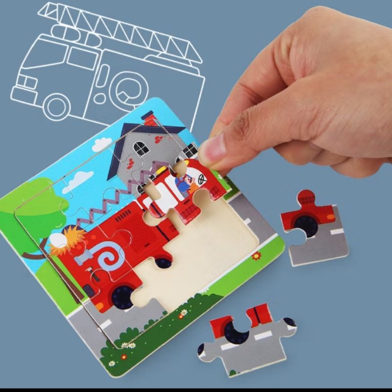Mainan Puzzle Kayu Anak / Wooden Puzzle / Puzzle Kayu