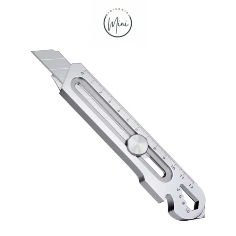 

cutter stainless cutter pisau tajam besar kater baja stainless anti karat bahan kuat tebal bagus multifungsi karter Stainless stinles metal pemotong serbaguna