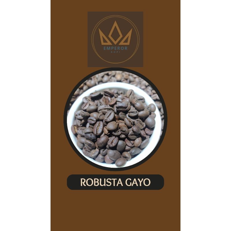 

Roasted Bean Robusta gayo Biji kopi Sangrai