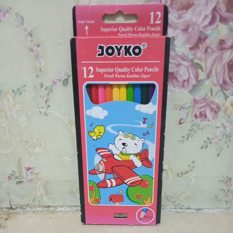 

PENSIL WARNA JOYKO 12 WARNA