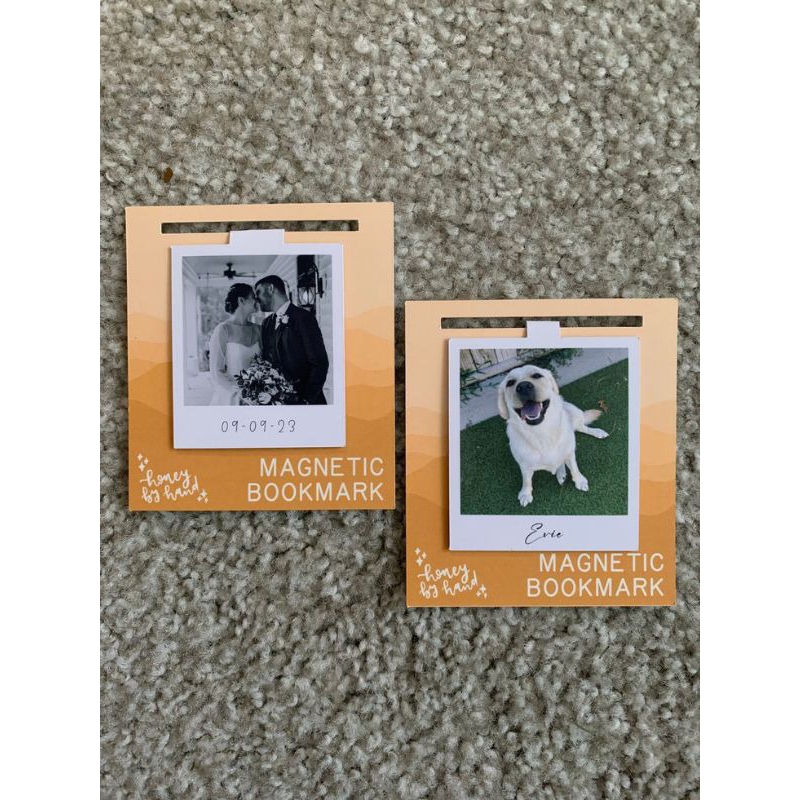 

magnetic bookmark costume foto/ pembatas buku magnet kostum foto bisa riquest nama/teks glossy