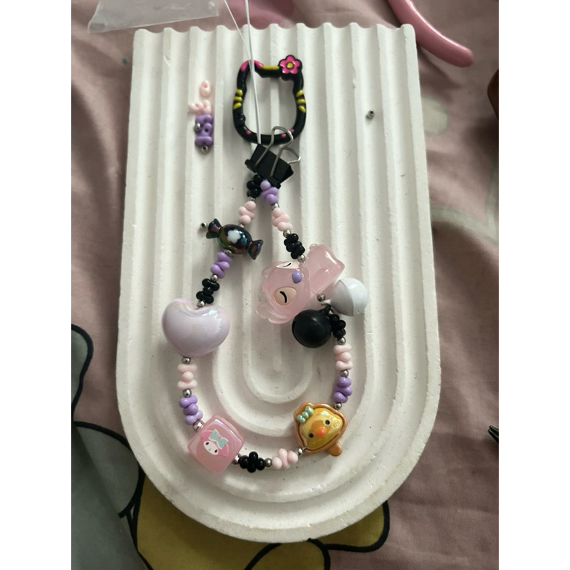 strap hp ganci bagcharm DIY