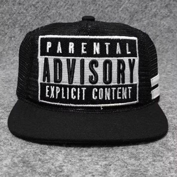 PARENTAL ADVISORY FULL MESH HAT