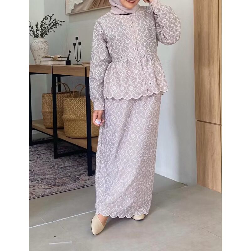 ELOK ONE SET BY BOONAA.ID | ONE SET RAYA SERIES | ONE SET EMBROIDERY