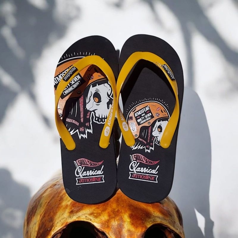Sandal jepit pria sandal distro pria kekinian sandal distro sandal jepit original