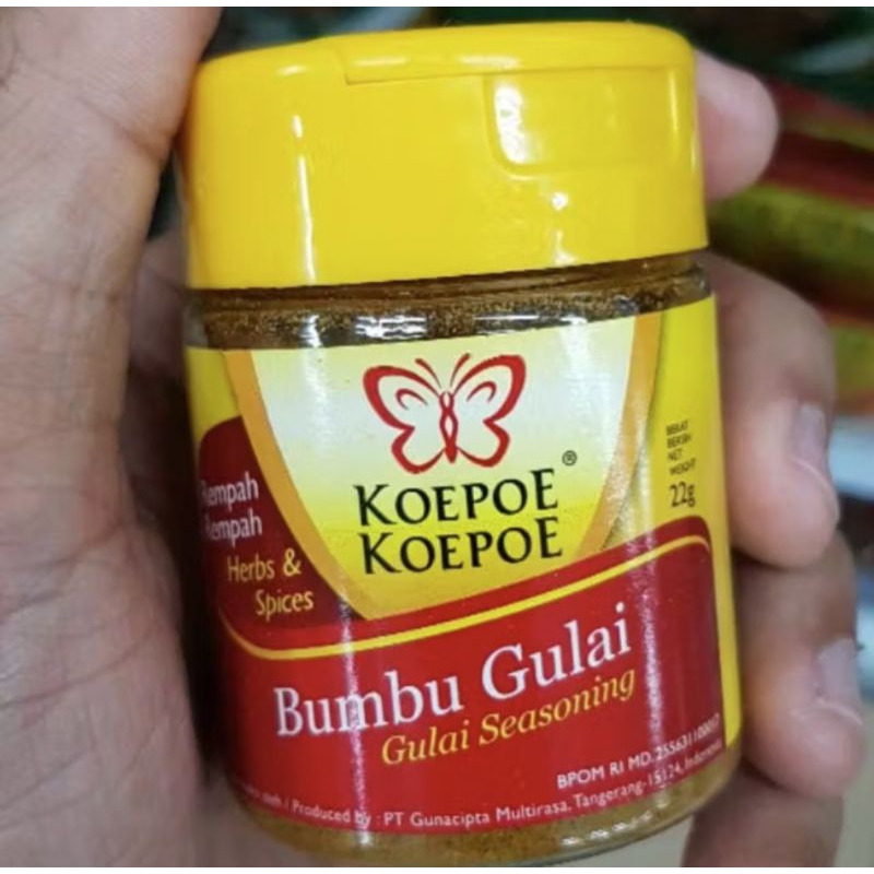 

Koepoe bumbu gulai gulai seasoning 22gr