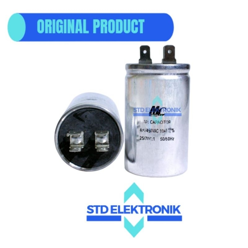 Capasitor AC samsung 1/2 PK 10 uf merk MC - Kapasitor 10 mikro untuk AC samsung dll