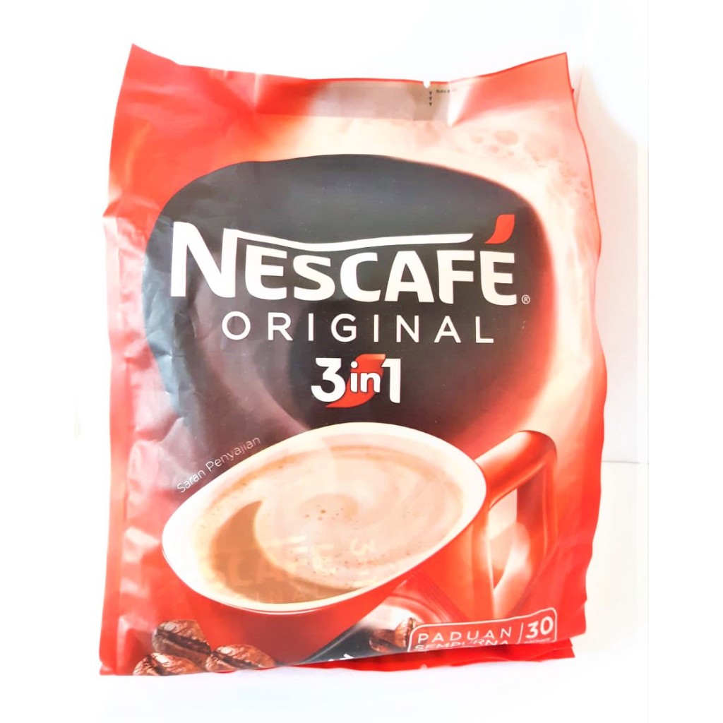 

Kopi Susu NESCAFE 3 In 1 Merah isi 30's