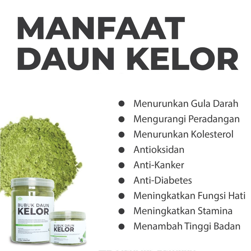 

DAUN KELOR BUBUK WARISAN ALAM BUBUK KELOR 400G DAUN KELOR ORGANIK SERBUK PREMIUM SUPER HALUS BUBUK