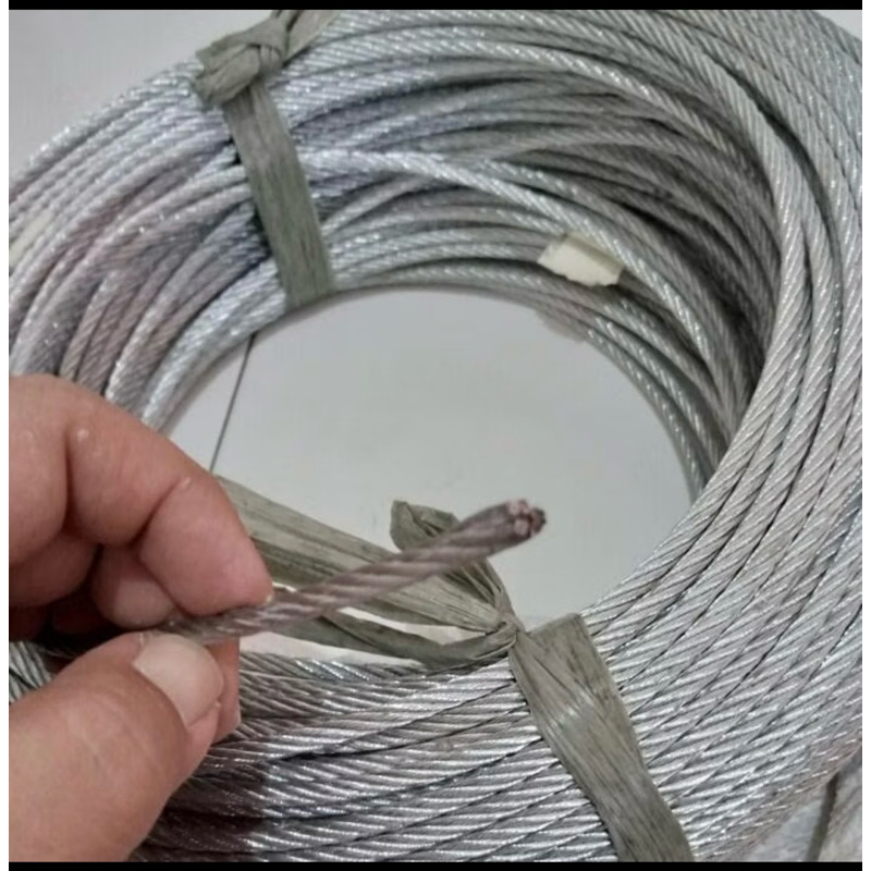 Kawat Seling Galvanis 5mm 100 Meter