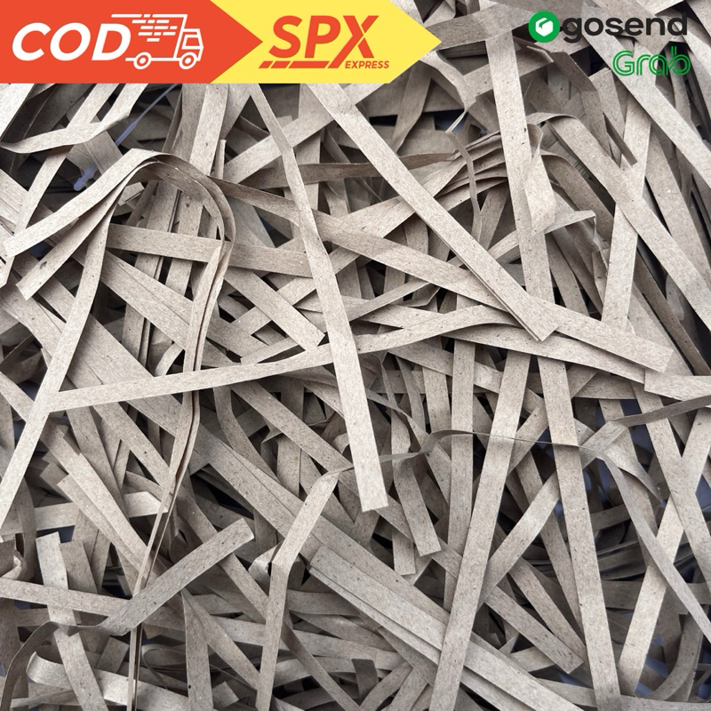 

PROMO OBRAL TERMURAH!!! Shredded Paper / Kertas Cacah Kraft 100gr Termurah