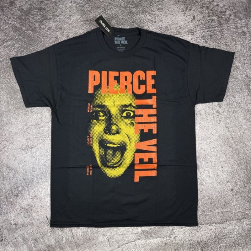 Kaos band Official Pierce The Veil - Screaming Lady Original T-Shirt