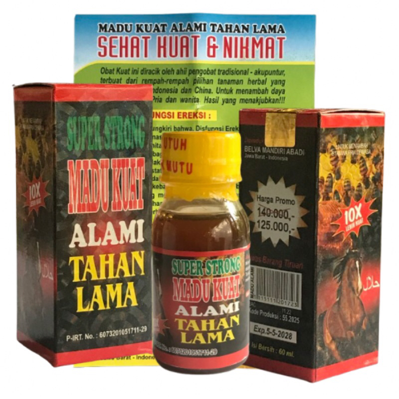 

Madu Stong 10 x 60ml