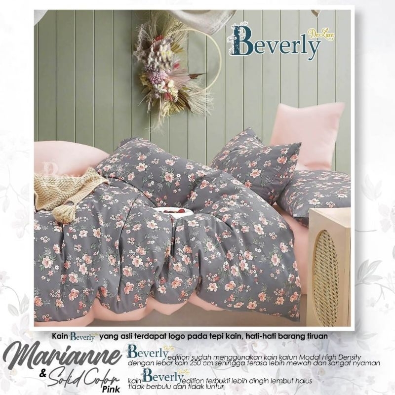 Kain Katun Motif Marianne Bahan Sprei Katun Beverly