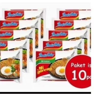

indomie goreng isi 10 pcs murah