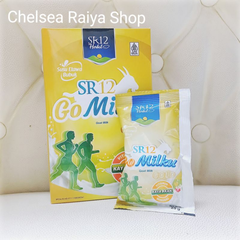 

Susu Bubuk Kambing Etawa Herbal SR12 Go Milku & Go Milku Gold Bpom RI
