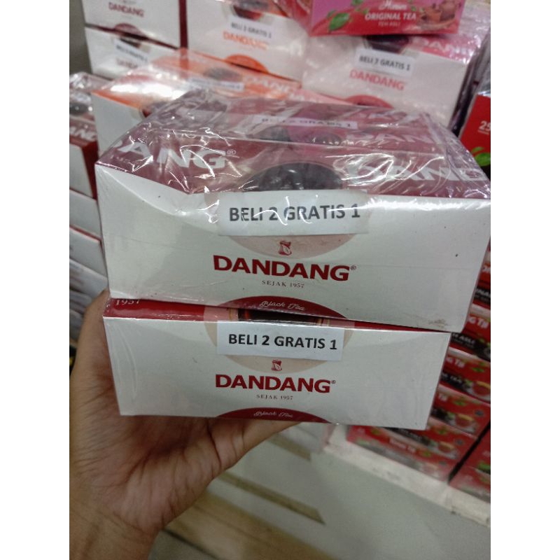 

6 box teh celup dandang teh hitam isi 25/box