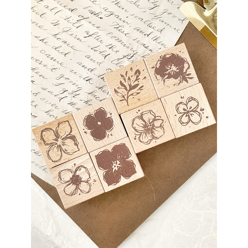 

Meow Illustration - Summer Wild Iris Stamp (Preloved)