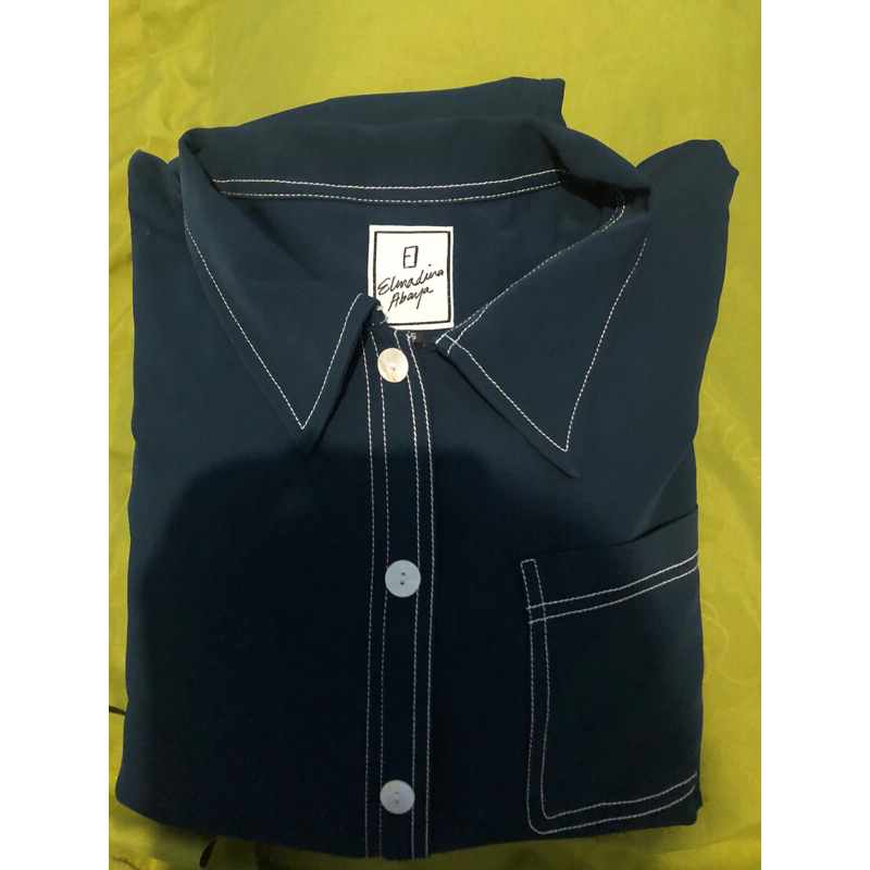 KEMEJABAYA ELMADINA DARK TEAL SIZE S