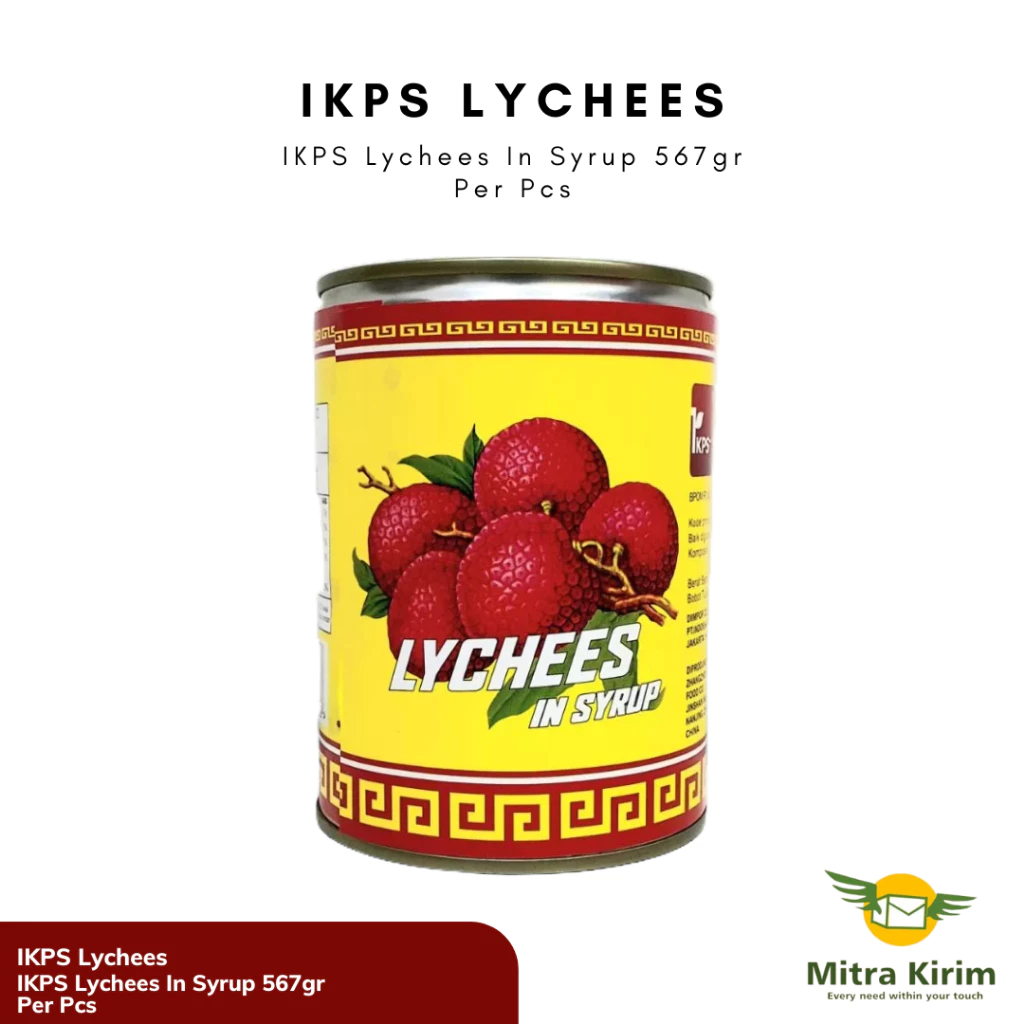 

IKPS Lychee Kaleng / Buah Lychee Kaleng 567 Gram - Per Pcs