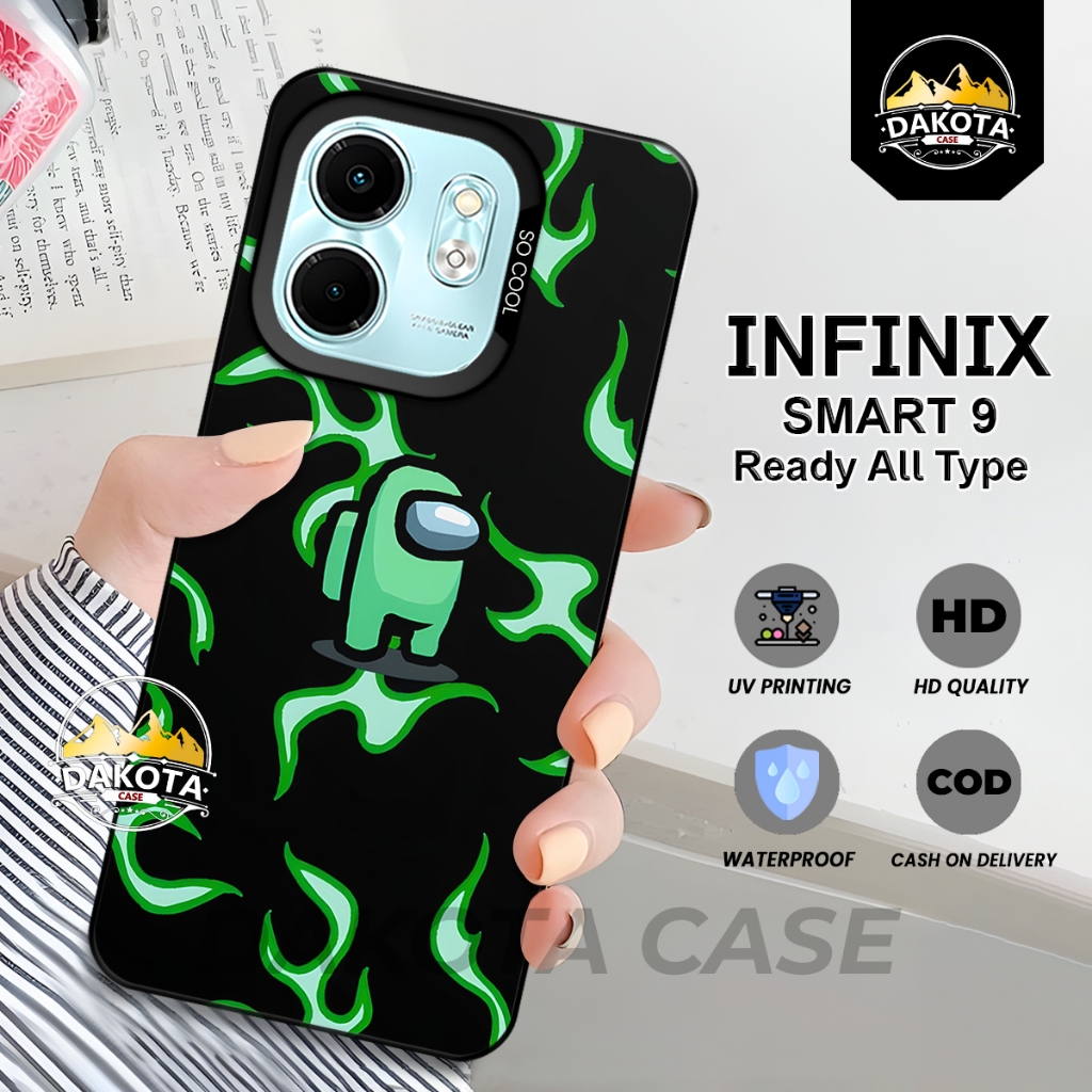 DAKOTA CASE - Casing PREMIUM SO COOL INFINIX SMART 9 Newest - Case SO COOL Branded -  Softcase Fullp