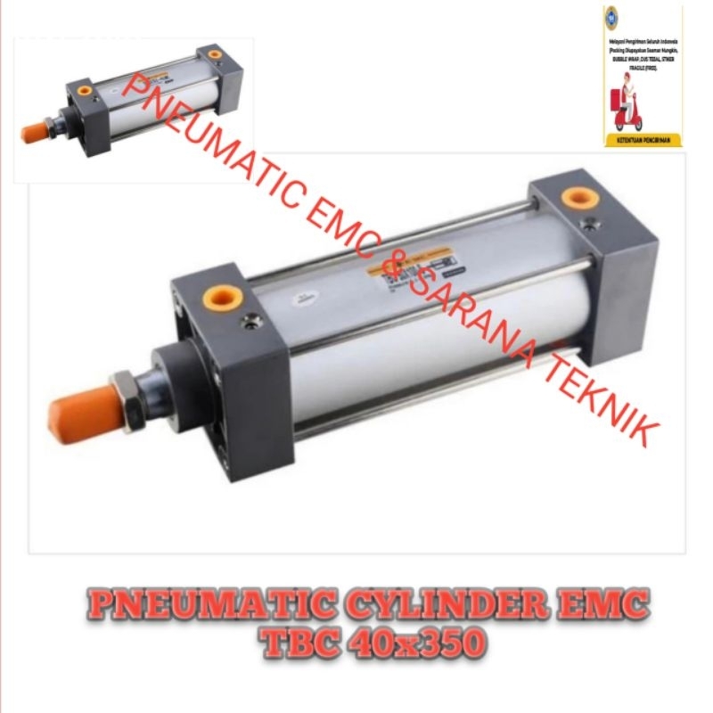 Cylinder Pneumatic TBC 40x350 PLUS MAGNET EMC PNEUMATIC