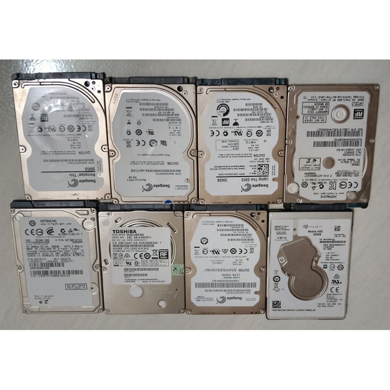 hardisk / HDD laptop 2.5 inch 500gb isi windows 7/10/11 64 bit