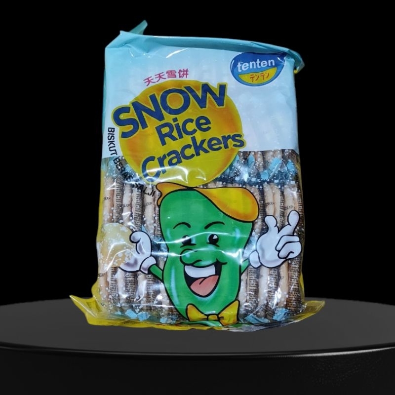 

Snow rice crackers