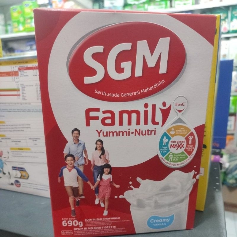 Sgm Family Vanila 690 gr