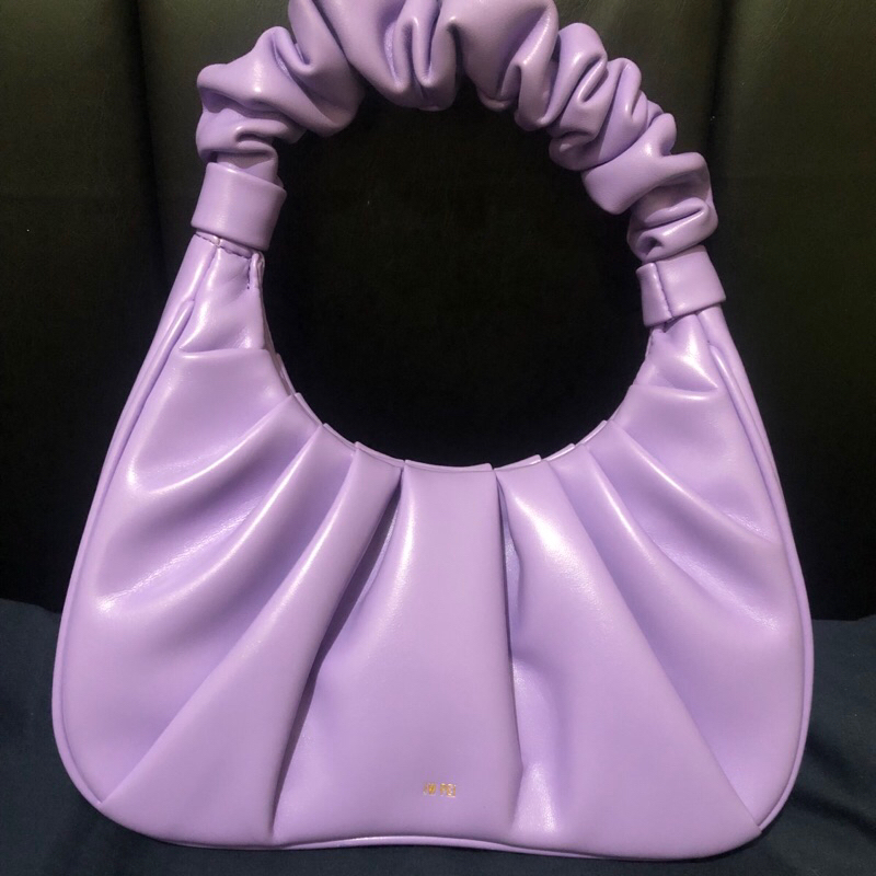 JW PEI Gabbi ruched hobo ungu purple tas shoulder bag