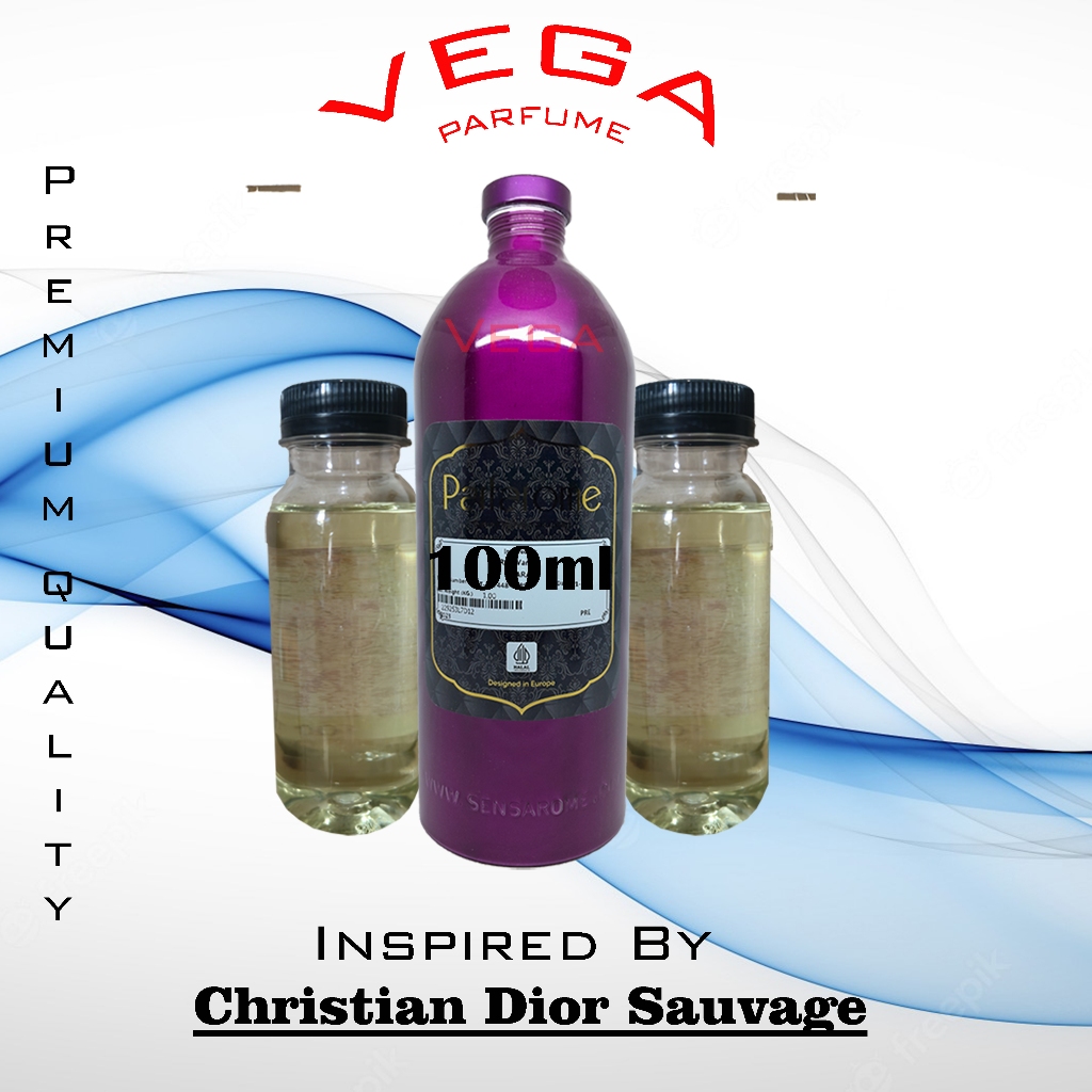 DIOR SAUVAGE PARFAROME PREMIUM 100ML REPACK MURNI BIBIT