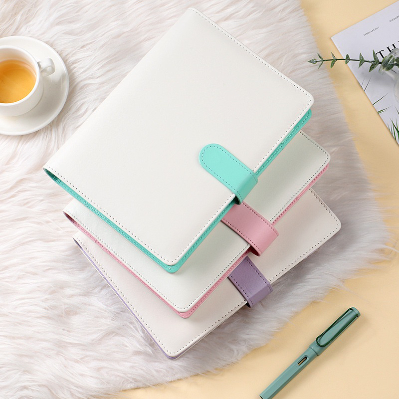 

Binder Pastel 2 warna A6 Korea - Notebook Agenda Planner
