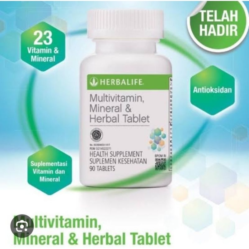 HERBALIFE MULTIVITAMIN, MINERAL & HERBAL TABLET