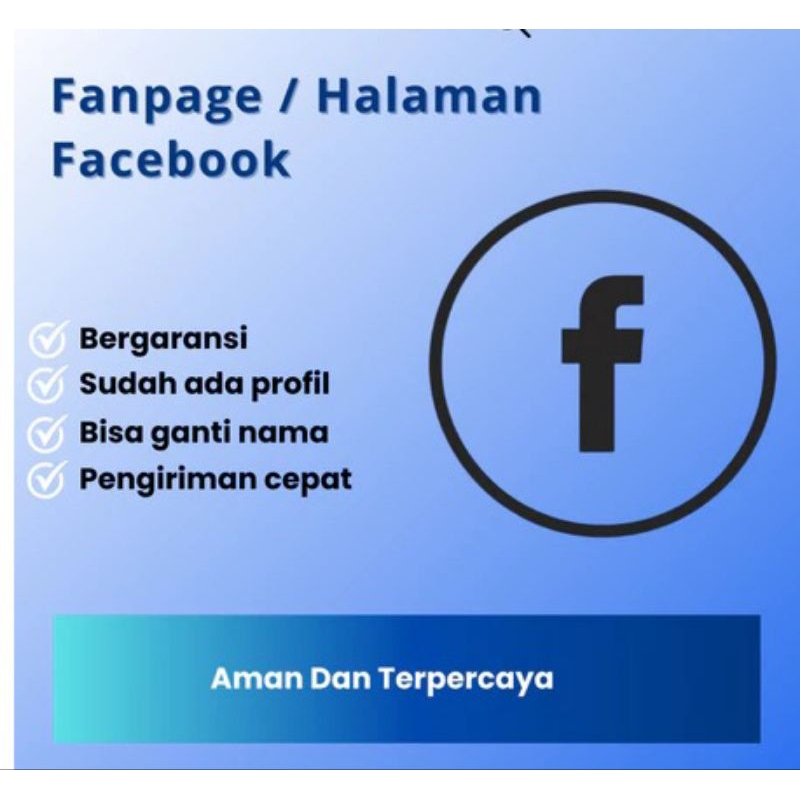 AKUN FANPAGE/HALAMAN FACEBOOK UMUR 1 TAHUN POLOSAN