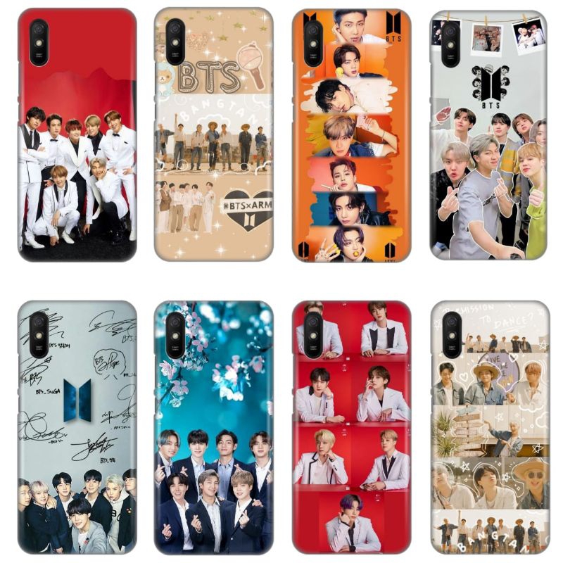 Case Bts Redmi 7 7a note 7 8 8a pro note 8 9 Redmi 9 9a 9c note 9 pro - Mahiracase