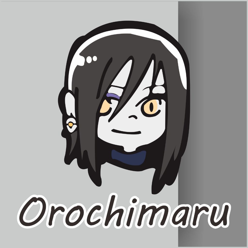 

Stiker Anime Orochimaru Naruto Shipuden Sticker Anime Satuan Anti Air Sticker Tumblr Laptop Stiker Koper Helm