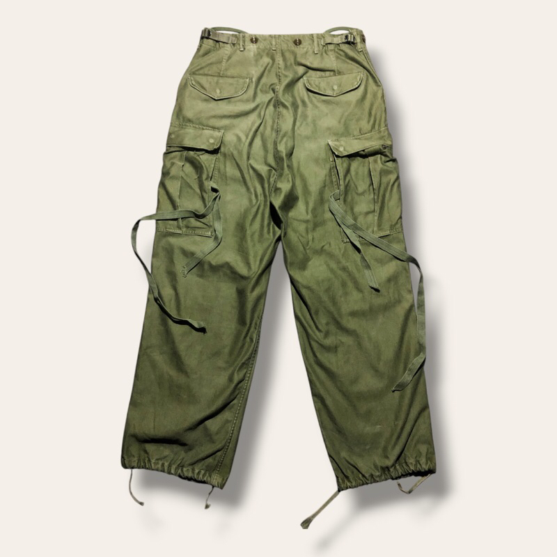 Trousers Field M51 Vintage US Army Contton O.G 107 M-1951
