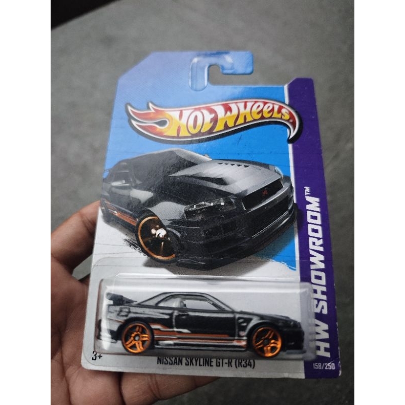 hotwheels nissan skyline GTR R34