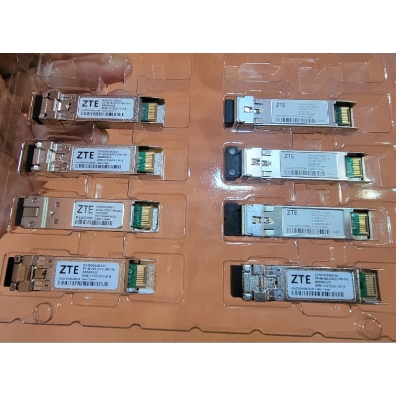 SFP+ BIDI 10G 15KM SINGLECORE SEPASANG ZTE