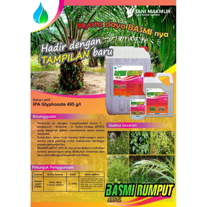 Basmi Rumput 495SL 1L
