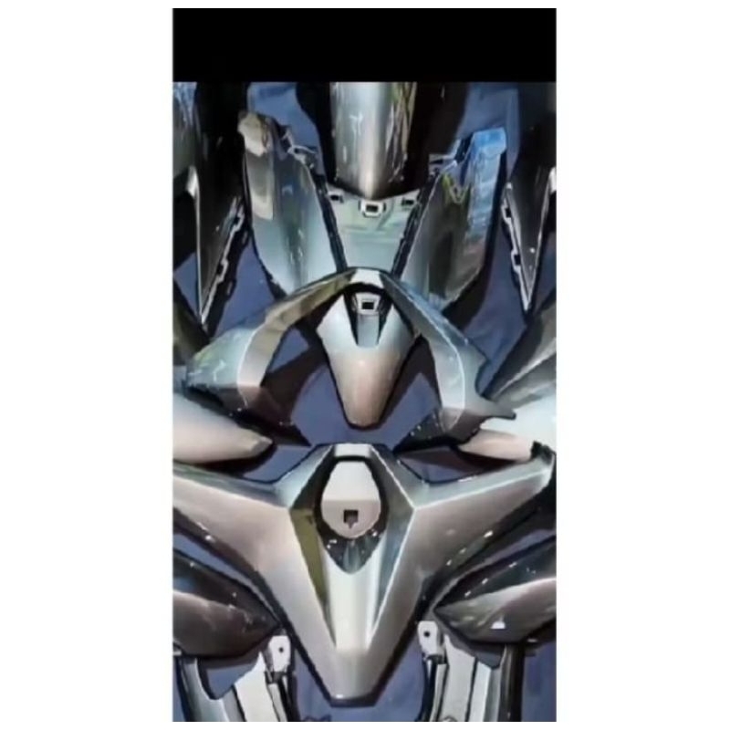 Cat Titanium Silver PU/Cat Abu2 Muda Titanium Silver PU