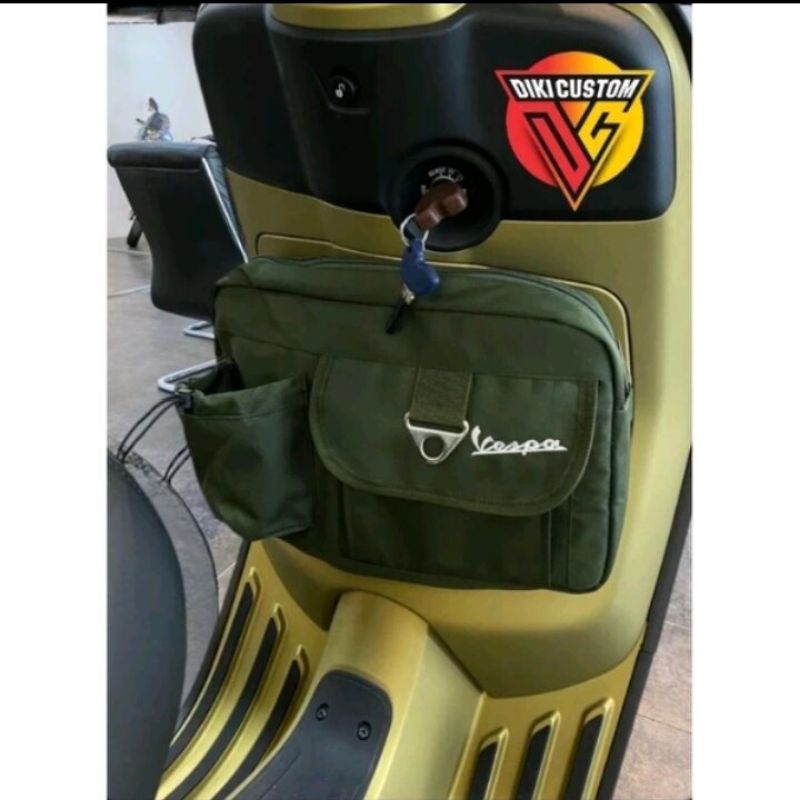 tas bagasi vespa matic dan klasik Universal (PREMIUM) tas selempang vespa - aksesoris vespa