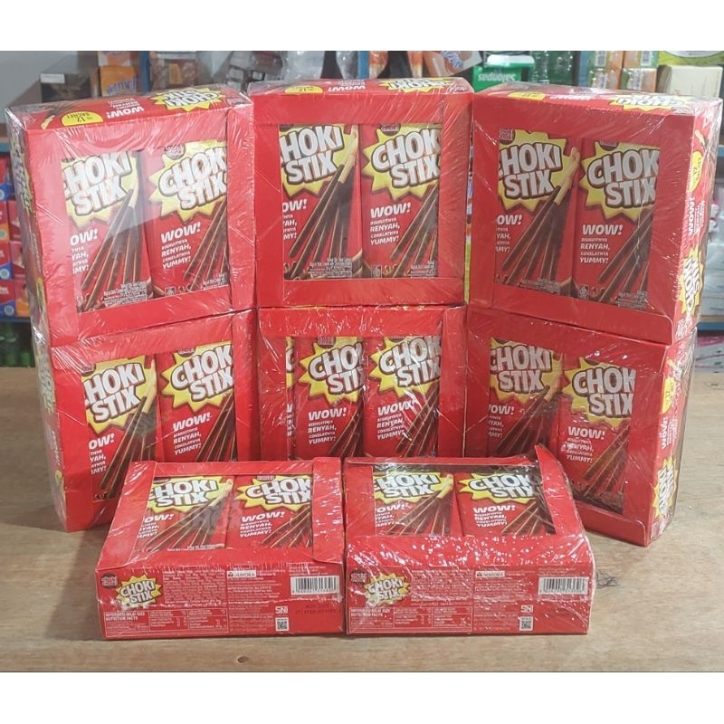 

Choki Stix Cokelat isi 12 pcs @ 24 gr